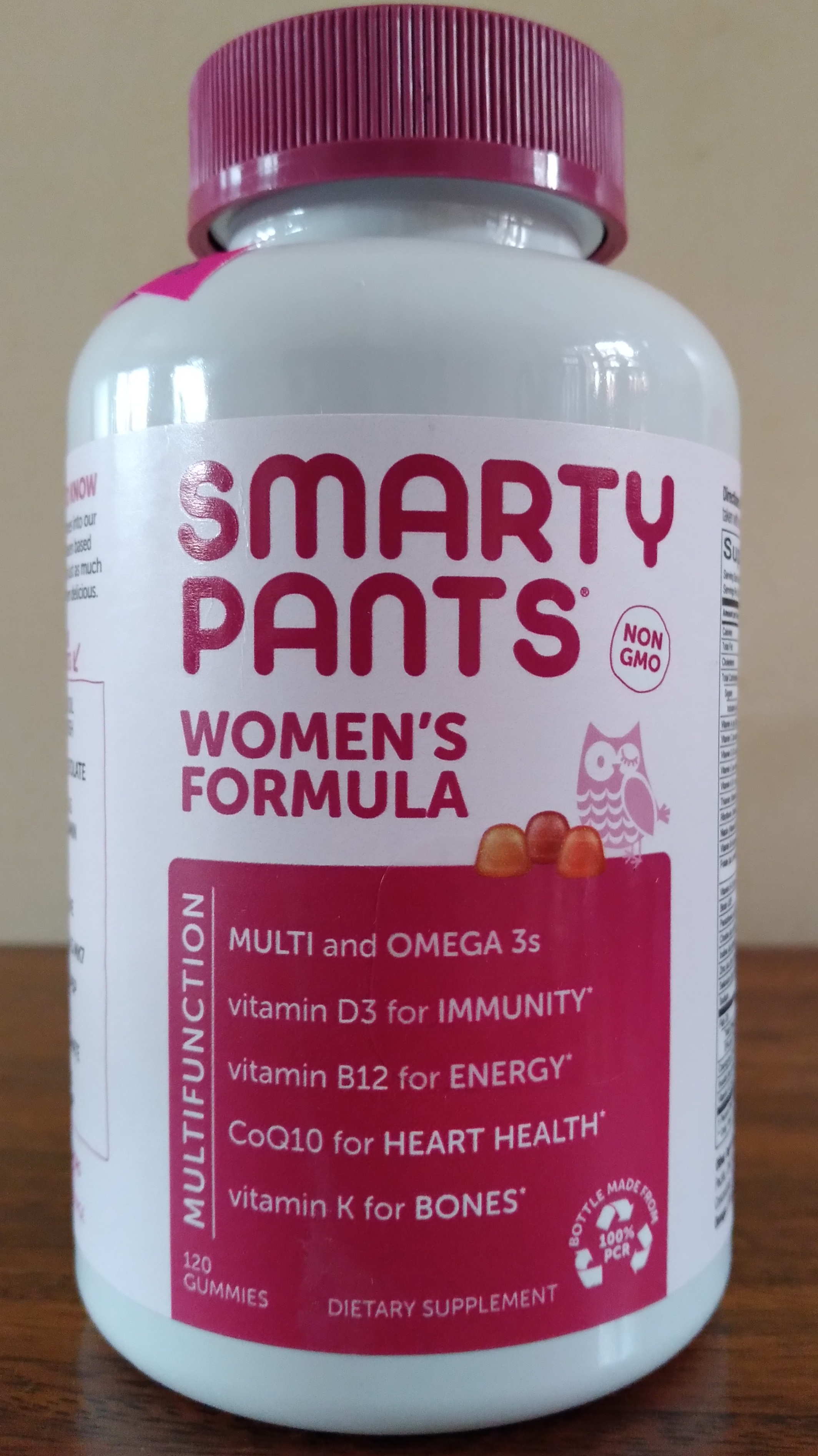 Smartypants Women's Multi & Omega 3 Fish Oil Gummy Vitamins With D3, C &  B12 - 120 Ct : Target